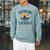 Kayaking Therapy Kayaker Canoe Paddle Lake River Raglan Sleeve Sweatshirt Cardinal