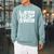 Learn To Swim Swimming Graphic Raglan Sleeve Sweatshirt Cardinal Learn To Swim Swimming Graphic Raglan Sleeve Sweatshirt Cardinal