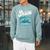 Swim Coach Swimming Lesson Sport Professional Instructor Raglan Sleeve Sweatshirt Cardinal