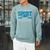 Swimmer Swimming Sports Quote Raglan Sleeve Sweatshirt Cardinal