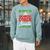 Swimming Coach Christmas Xmas Swimming Santa Raglan Sleeve Sweatshirt Cardinal Swimming Coach Christmas Xmas Swimming Santa Raglan Sleeve Sweatshirt Cardinal