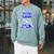 Swimming Goggles Saying Swim Team Gear Raglan Sleeve Sweatshirt Cardinal
