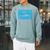 Swimming Swimmer Swim Raglan Sleeve Sweatshirt Cardinal