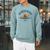 Women's Golden Retriever Swimming Raglan Sleeve Sweatshirt Cardinal Women's Golden Retriever Swimming Raglan Sleeve Sweatshirt Cardinal