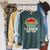 Anything You Canoe I Canoe Better Raglan Sleeve Sweatshirt Heather Blue Lagoon