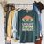 Eat Sleep Swim Repeat Swimmer Swimming Raglan Sleeve Sweatshirt Heather Blue Lagoon
