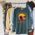 Kayaking Gets Me Wet Kayak Paddling Canoe Adult Joke Sleeveless Raglan Sleeve Sweatshirt Heather Blue Lagoon