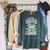 Love Many Trust Few Always Paddle Your Own Canoe Rafting Raglan Sleeve Sweatshirt Heather Blue Lagoon
