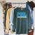 Pool Guy Pool Whisperer Boy Men Swimming Pool Raglan Sleeve Sweatshirt Heather Blue Lagoon