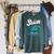 Swim Coach Swimming Lesson Sport Professional Instructor Raglan Sleeve Sweatshirt Heather Blue Lagoon