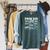 Swim Dad Life Swimmer Father's Day Swimming Daddy Raglan Sleeve Sweatshirt Heather Blue Lagoon Swim Dad Life Swimmer Father's Day Swimming Daddy Raglan Sleeve Sweatshirt Heather Blue Lagoon