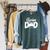 Swim Dad Proud Swimming Dad Of A Swimmer Dad Swim Father Raglan Sleeve Sweatshirt Heather Blue Lagoon