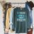 Swimmer At Lap 66 I Realized I Had Become To Tough Swimming Raglan Sleeve Sweatshirt Heather Blue Lagoon