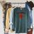 Swimming Pool Manager Beach Vacay Lifeguards Swim Cruise Raglan Sleeve Sweatshirt Heather Blue Lagoon