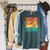 Swimming Swim Raglan Sleeve Sweatshirt Heather Blue Lagoon