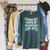 Swimming Swim Swimmer Raglan Sleeve Sweatshirt Heather Blue Lagoon Swimming Swim Swimmer Raglan Sleeve Sweatshirt Heather Blue Lagoon