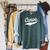 Team Canoe Comfort Colors Adult Sweatshirt Raglan Sleeve Sweatshirt Heather Blue Lagoon Team Canoe Comfort Colors Adult Sweatshirt Raglan Sleeve Sweatshirt Heather Blue Lagoon