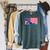 USA Flag Swimmer Swimming Sport Athlete Swim Swimming Raglan Sleeve Sweatshirt Heather Blue Lagoon USA Flag Swimmer Swimming Sport Athlete Swim Swimming Raglan Sleeve Sweatshirt Heather Blue Lagoon