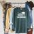 Varsity Swimming For Men Women Raglan Sleeve Sweatshirt Heather Blue Lagoon Varsity Swimming For Men Women Raglan Sleeve Sweatshirt Heather Blue Lagoon