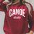 Canoeing Tee For Men Canoe Dude Raglan Sleeve Sweatshirt Heather Dust