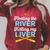 Floating The River Killing My Liver Canoe Kayak Trip Raglan Sleeve Sweatshirt Heather Dust