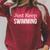 Just Keep Swimming Raglan Sleeve Sweatshirt Heather Dust Just Keep Swimming Raglan Sleeve Sweatshirt Heather Dust