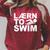 Learn To Swim Swimming Graphic Raglan Sleeve Sweatshirt Heather Dust Learn To Swim Swimming Graphic Raglan Sleeve Sweatshirt Heather Dust