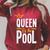 Queen Of The Pool Swimmers Swimming Swimmer Raglan Sleeve Sweatshirt Heather Dust Queen Of The Pool Swimmers Swimming Swimmer Raglan Sleeve Sweatshirt Heather Dust