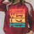 Retro Vintage Swimming For Swimmers Raglan Sleeve Sweatshirt Heather Dust Retro Vintage Swimming For Swimmers Raglan Sleeve Sweatshirt Heather Dust
