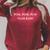Row Row Row Your Boat Canoe Text Saying Raglan Sleeve Sweatshirt Heather Dust