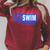 Swim Instructor Swimming Teacher Classes Raglan Sleeve Sweatshirt Heather Dust