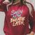 Swimmer Saying Swim Team Swimming Raglan Sleeve Sweatshirt Heather Dust