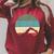 Swimming Raglan Sleeve Sweatshirt Heather Dust