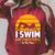 Swimming Swimmer Swim Team So I Don't Punch Raglan Sleeve Sweatshirt Heather Dust