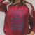 Women's Canoe Wilderness Gear Vintage Chart Collection Illustration Raglan Sleeve Sweatshirt Heather Dust
