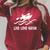 Women's Kayaking Live Love Kayak Kayaker Canoe Boat Paddling Lover Raglan Sleeve Sweatshirt Heather Dust