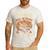 BBQ Dad Smoking Meat Smoker Barbecue Men's Casual T-Shirt White