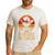 BBQ Dad Stand Back Dad Is Grilling Men's Casual T-Shirt White