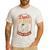 BBQ Dad's Backyard Grill & Que Men's Casual T-Shirt White BBQ Dad's Backyard Grill & Que Men's Casual T-Shirt White