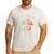Real Men Smell Like Barbecue Grilling BBQ Dad Graphic Men's Casual T-Shirt White
