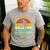 Bbq Dad Cooler Retro Barbecue Grill Fathers Day Daddy Papa Men's Casual T-Shirt Sport Grey