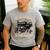 I'm Just A Drinker With A Smoking Problem Grilling BBQ Dads Men's Casual T-Shirt Sport Grey