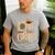 Lord Of The Grill BBQ Daddy Nerd Dad Men's Casual T-Shirt Sport Grey