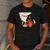 BBQ Dad Grilling Humor Men Backyard Men's Casual T-Shirt Dark Grey