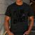 BBQ Dad Grilling Retro Cookout Men's Casual T-Shirt Dark Grey