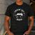BBQ Dad Smokin Hot Dad Grill Master Fathers Day Raglan Baseball Tee Men's Casual T-Shirt Dark Grey