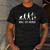 Grill Eat Repeat BBQ Dad Evolution Barbecue Men's Casual T-Shirt Dark Grey