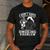 I'm Just A Drinker With A Smoking Problem Grilling BBQ Dad Men's Casual T-Shirt Dark Grey
