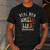 Real Men Smell Like Barbecue Grilling BBQ Dad Graphic Men's Casual T-Shirt Dark Grey