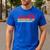 BBQ Dad Joke I'Ll Feed All You Fuckers Barbecue Cookout Chef Men's Casual T-Shirt Royal Blue